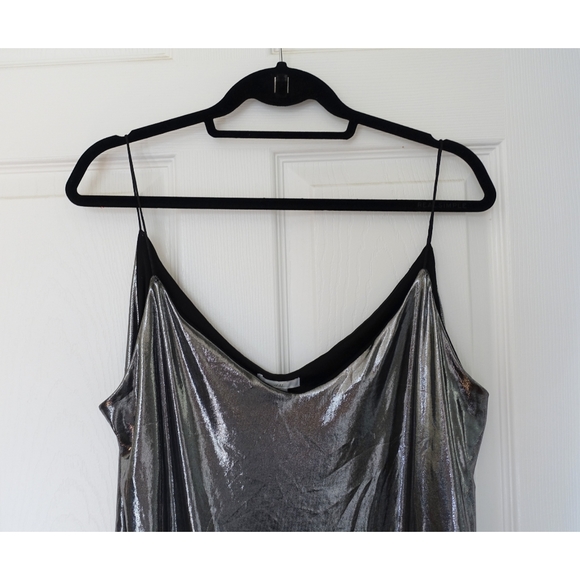 H&M Tops - H&M slinky silver top